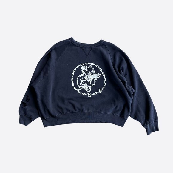 Enfants Riches Deprimes Navy Eagle Sweater - Picture 1 of 5